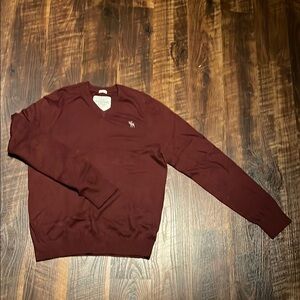 Men's Burgundy Sweater